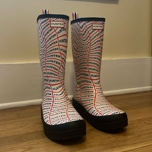 HUNTER Logo Rain Boots